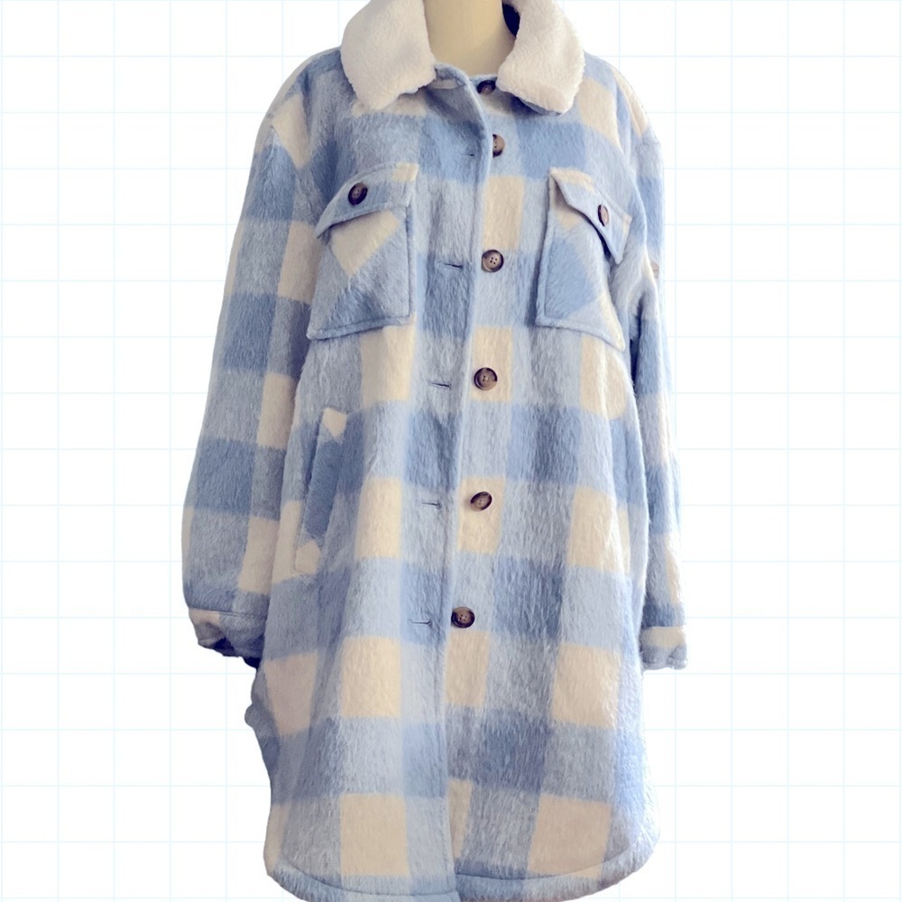 Koolaburra UGG Sherpa Collar Shacket Women’s size XXL NWT